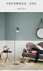 北欧马卡龙创意客厅落地灯简约现代卧室床头沙发角落个性立式灯具-淘宝网
