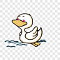 游水的小鸭子其他PNG图片➤来自 PNG搜索网 pngss.com 免费免扣png素材下载！