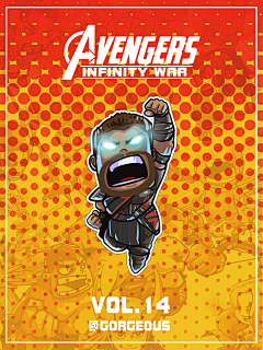 Gorgeous-高三欠采集到Avengers: Infinity War