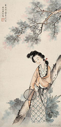 白云在海里游泳采集到仕女图