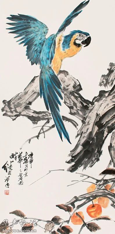 国画大师刘继卤绘画作品-花瓣网