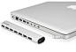 贝尔金新品 MacBook伴侣 高速7口USB2.0集线器/HUB 