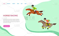 有文字的赛马网站，马运动
