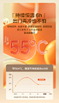 京东京造 发热鞋垫20对(40片)加热鞋垫自发热暖足可行走暖脚神器35-39码