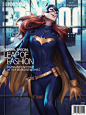 Batgirl Justice Magazine by Artgerm
