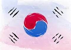 水彩画,壁纸刷,韩国,人种,非都市风光,形状,白色,纺织品,丝绸