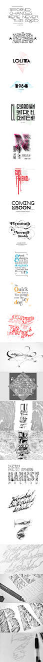 Type & Lettering 2012