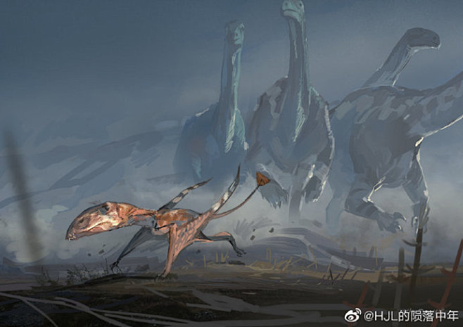 准噶尔翼龙双型齿翼龙夜翼龙黄昏翼龙达尔文翼龙中国