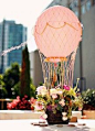 Hot Air Balloon Centerpiece