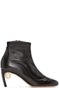 Nicholas Kirkwood - Black Maeva Pearl Ankle Boots