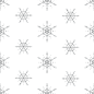 雪花之吻冬季主题手绘图案AI矢量纹理PNG免抠 (37)