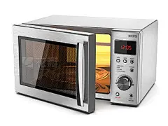 Microwave stove isolated