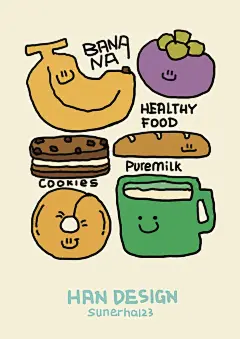 今天吃点健康的 香蕉 贝果 纯牛奶 - 小红书