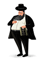 The People Of Jerusalem (Animated GIF) : All the characters are based on real people I saw in Jerusalem.