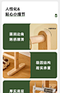 儿童实木衣帽架落地卧室床边单杆立式挂衣架简易可折叠晾晒衣架子-tmall.com天猫