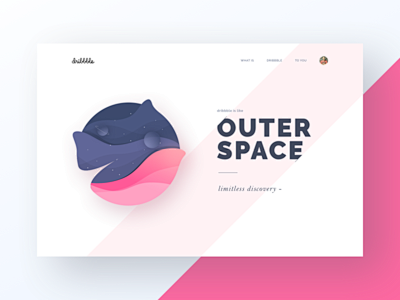 Dribbble is Outer Sp...