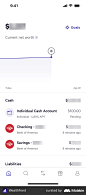 Wealthfront Opening an individual cash account screen