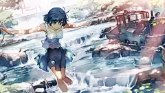 日本人气画师vania600电车少女作品高清壁纸