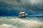 General 1800x1182 sea ship Ivan Aivazovsky