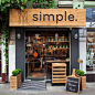 Simple #shopfront #timber #matteblack