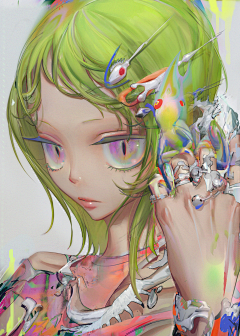 宇宙大布丁˙Ⱉ˙ฅ采集到C-插画-JISU CHOE