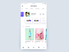 Crystalst_白采集到APP－Dribbble风