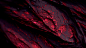 General 1920x1080 Procedural Minerals mineral red dark abstract CGI render digital art artwork