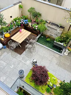 河北简约小院布局，层次独特雅致宁静_2_甲第庭院花园设计_来自小红书网页版-花瓣网