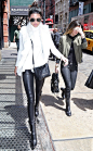 Kendall and Kylie Jenner hit the streets of the Big Apple looking super stylish!