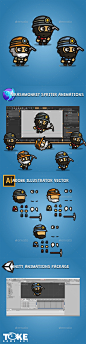 小风格金矿——精灵游戏资产Tiny Style Gold Miner - Sprites Game Assetsconstruct2 buildbox,卡通,可爱,挖掘机,gamesalad,黄金,html5,孩子,孩子,中世纪,矿工,猴子,照片卷轴,银、自上而下、团结 buildbox, cartoon, construct2, cute, digger, gamesalad, gold, html5, kid, kids, medieval, miner, monkey, side scroller,