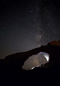 silhouette photo of person stand on rocks during nighttime photo – Free Image on Unsplash