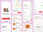 Food Delivery App mobile design ios mobile ui pizza food ordering app app design cook clean product service dashboard fastfood food app food restaurant delivery app delivery burger application