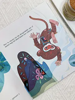 ✨80年代超可爱的童话绘本◎小猴吃瓜果❗ - 小红书