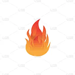 品牌名称,火,图标,设计元素,商务,热,炊具,模板,爱