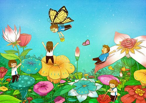 《幻想曲》

小的时候我们总爱幻想 我们...