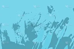 抽象的画背景。为海报，封面，邀请，海报，小册子，传单的时尚图形艺术品。矢量插图与油漆笔画和形状在柔和