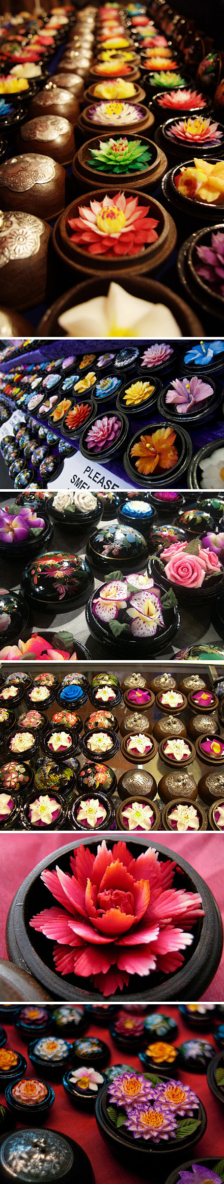 泰国的香皂花是一种传统手工艺品，可从泰国...