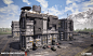 MechWarrior 5 Mercenaries: Destructible Building, Viona Halim : Here's a sample of a destructible building asset I made for MW5: Mercenaries. I created all versions of the model: clean, semi-damaged, to full-blown damaged exposing the inner core. The asse