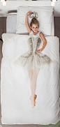 Dit SNURK 'Ballerina' dekbedhoes is de droom voor alle ballerina's en meisjes die nog ballerina willen worden! #Girls #Snurk #Beddengoed
