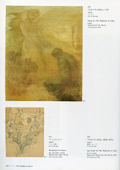 桃花扇美人笑采集到大师插画-穆夏