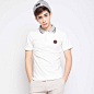 am\'I  CDG 川久保玲 Play Little Red Heart Polo Shirt - CDG PLAY