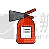 计算机图标,平坦的,易燃品,设备用品,蜘蛛网,危险,联系,保护,剪影