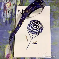 贺卡创意，胶带贴纸