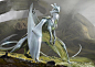 Chromium, the Mutable
MTG Core 2019
Art director: Cynthia Sheppard and Mark Winters
This was an exciting commission as I’d had this idea for a six-limbed dragon’s anatomy/posture for a while, and getting to design and illustrate Chromium gave me the...