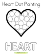 Heart Cutting Practice！10张爱心的涂色形状剪纸图纸免费下载 | 涂色集，涂色画打印大图 : "Heart Cutting Practice" 指的是练习如何切割心形图案，这通常是一种手工艺活动，可以用于制作贺卡、装饰品或其他礼物。以下是一些与心形切割练习相关的英文词汇和步骤：Crafting - 手工艺"Crafting hear Heart Cutting Practice！10张爱心的涂色形状剪纸图纸免费下载