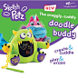 Sketch Petz - Best Arts & Crafts for Ages 3 to 7 - Fat Brain Toys : Sketch Petz and thousands more of the very best toys at Fat Brain Toys. These plush pals feature a special LCD eWriting surface kids can doodle and write on with the attached stylus. 