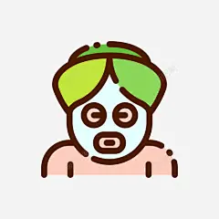 面膜桑拿53线性颜色 免费下载 页面网页 平面电商 创意素材