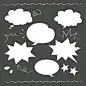 Halftone dotted vintage retro gradients pattern. Monochrome pop art ...