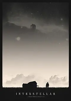 #设计美学# 电影《星际穿越》艺术海报 ​​​，太赞了！​ ​​​​