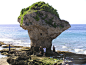 小琉球海边的岩石